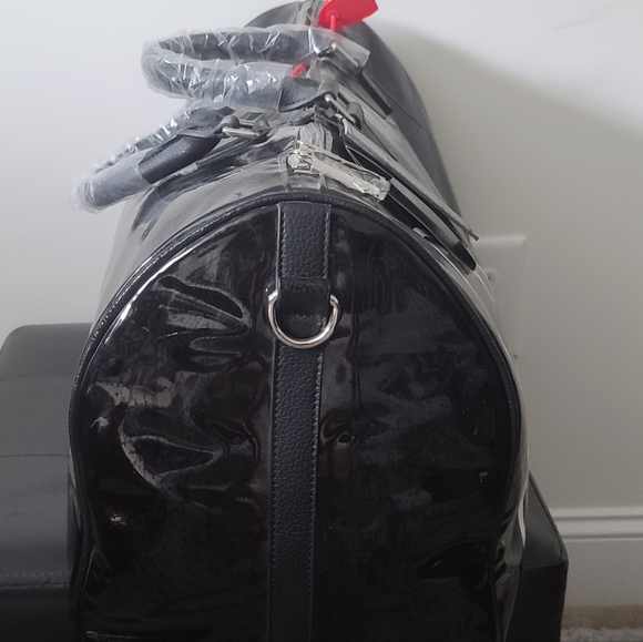 Exquisite Philipp Plien Vinyl Overnight Bag - Picture 3 of 5